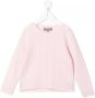 N.PEAL KIDS Kasjmier trui Roze - Thumbnail 1