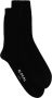 N.Peal Kasjmier sokken met logoprint Zwart - Thumbnail 1