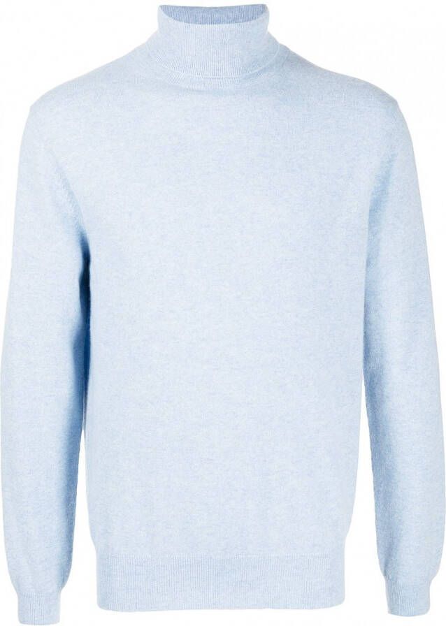 N.Peal Sweater met col Blauw