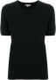 N.Peal T-shirt met ronde hals Zwart - Thumbnail 1