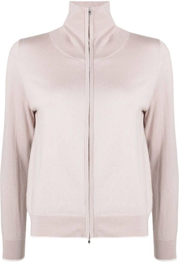 N.Peal Vest met rits Grijs