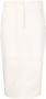 Nude High waist rok Beige - Thumbnail 1