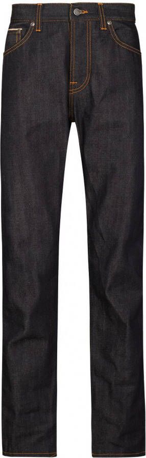 Nudie Jeans Straight jeans Blauw