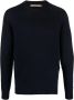Nuur Trui met ronde hals Blauw - Thumbnail 1