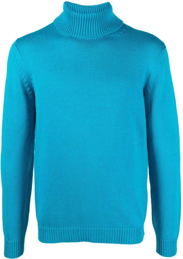 Nuur Coltrui van merinowol Blauw