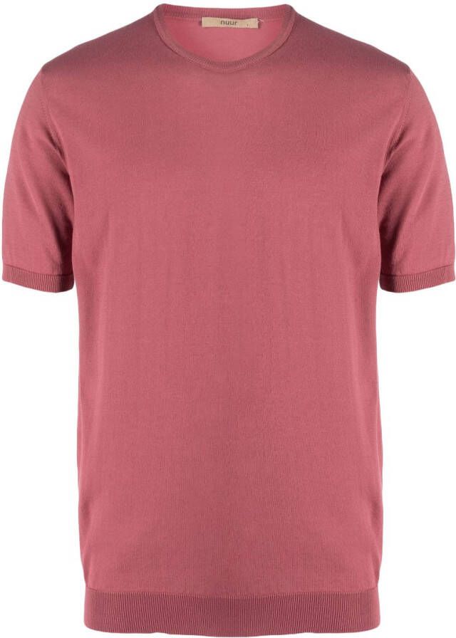 Nuur T-shirt met ronde hals Roze