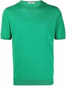 Nuur T-shirt met ronde hals Groen