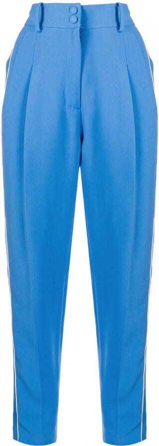 Nº21 Geplooide pantalon Blauw