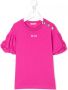 Nº21 Kids T-shirt met ruche afwerking Roze - Thumbnail 1