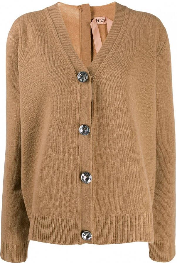 Nº21 Oversized vest Beige