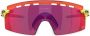 Oakley 2023 Tour De France™ Encoder Strike zonnebril met oversized montuur Geel - Thumbnail 1