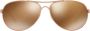 Oakley Feedback zonnebril met piloten montuur Roze - Thumbnail 1
