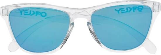 Oakley Frogskins cat-eye zonnebril Wit