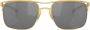 Oakley Holbrook TI zonnebril met rechthoekig montuur Goud - Thumbnail 1