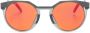 Oakley HSTN zonnebril met rond montuur Grijs - Thumbnail 1