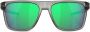 Oakley Leffingwell zonnebril met vierkant montuur Grijs - Thumbnail 1