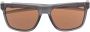 Oakley Leffingwell zonnebril met rechthoekig montuur Grijs - Thumbnail 1