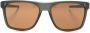 Oakley Leffingwell zonnebril met vierkant montuur Grijs - Thumbnail 1