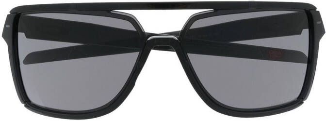 Oakley Zonnebril met logoplakkaat Zwart