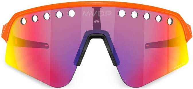 Oakley Mathieu Van Der Poel Sutro Lite zonnebril met oversized montuur Oranje