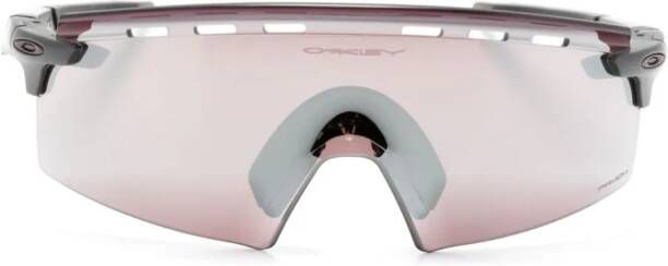 Oakley OO9235 zonnebril met schild montuur Roze