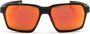 Oakley Parlay zonnebril met spiegelglazen Zwart - Thumbnail 1