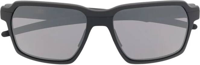 Oakley Parlay zonnebril met vierkant montuur Zwart