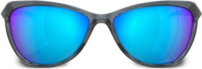 Oakley Zonnebril met spiegelglazen Zwart