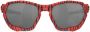 Oakley Plazma zonnebril met rond montuur Rood - Thumbnail 1