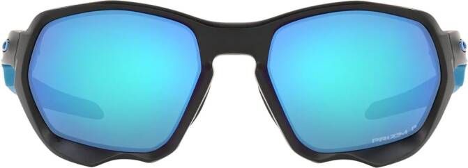 Oakley Plazma zonnebril met rond montuur Blauw