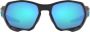 Oakley Plazma zonnebril met rond montuur Blauw - Thumbnail 1