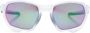 Oakley Plazma zonnebril met spiegelglazen Wit - Thumbnail 1
