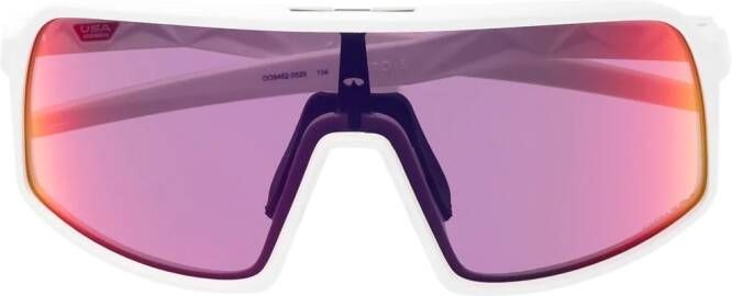 Oakley Sutro zonnebril met schild montuur Wit