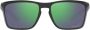 Oakley Sylas zonnebril met rechthoekig montuur Zwart - Thumbnail 1