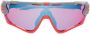 Oakley Zonnebril met gewelfde glazen Oranje - Thumbnail 1