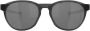 Oakley Zonnebril met ovaal montuur Zwart - Thumbnail 1