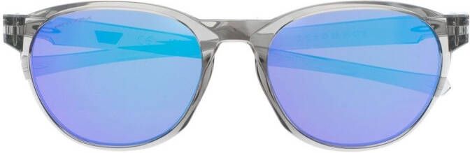 Oakley Zonnebril met spiegelglazen Grijs