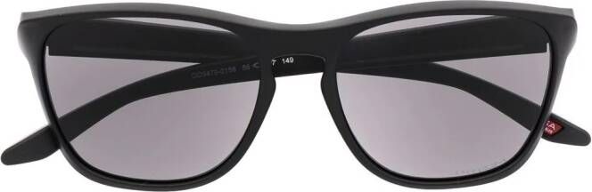 Oakley Zonnebril met vierkant montuur Zwart