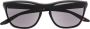 Oakley Zonnebril met vierkant montuur Zwart - Thumbnail 1