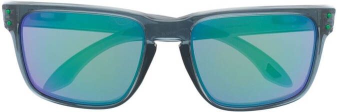 Oakley Zonnebril met wayfarer montuur Blauw