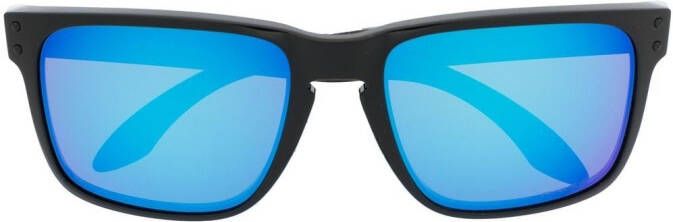 Oakley Zonnebril met wayfarer montuur Zwart