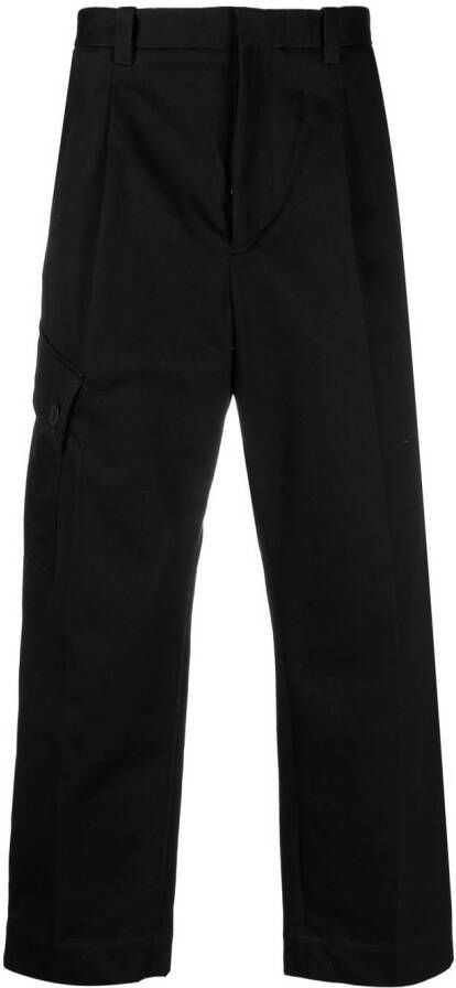 OAMC Cropped broek Zwart