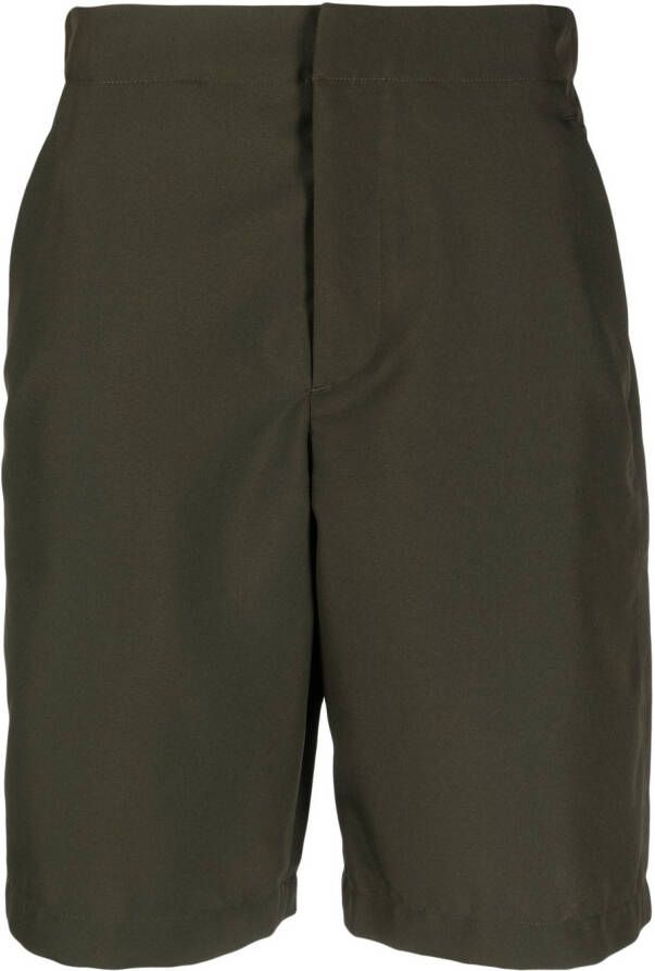 OAMC Shorts met elastische tailleband Groen