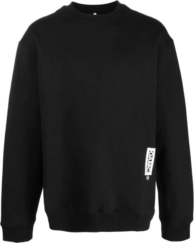 OAMC Sweater met grafische print Zwart