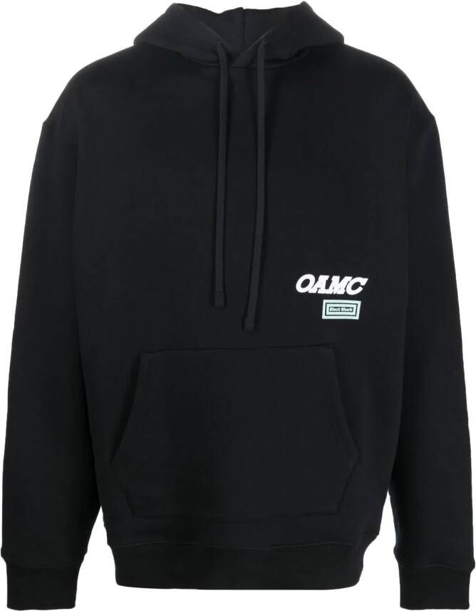 OAMC Hoodie met logoprint Zwart