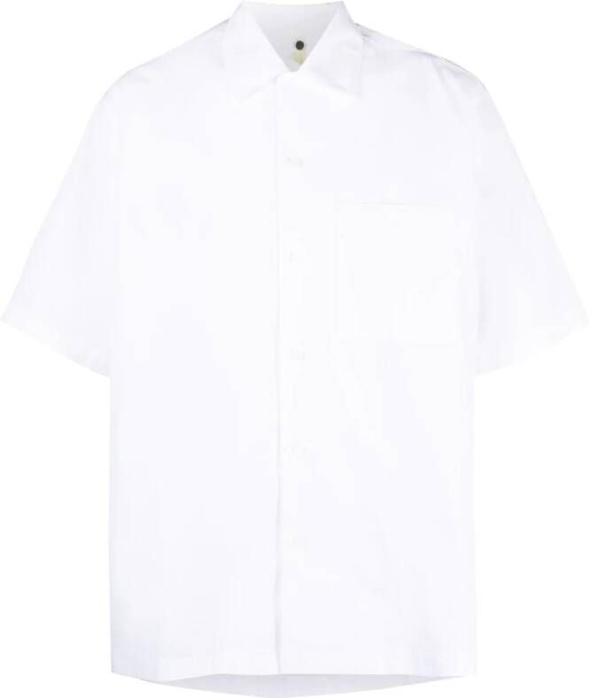 OAMC Overhemd met korte mouwen Wit
