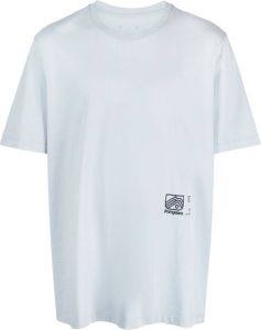 OAMC T-shirt met print Blauw