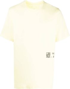 OAMC T-shirt met print Geel