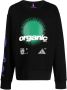OAMC Sweater met print Zwart - Thumbnail 1