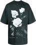 OAMC T-shirt met bloemenprint Groen - Thumbnail 1